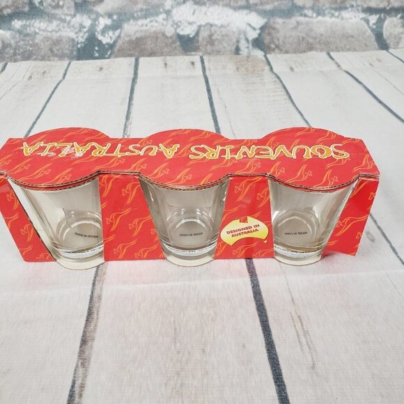 Australia Shot Glasses Set of 3 Souvenirs Koala - Picture 7 of 12